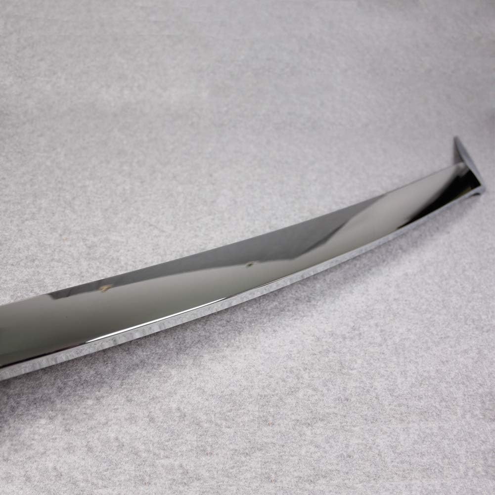 Beautost for Mazda CX-9 CX9 2017 2018 2019 2020 2021 2022 2023 Chrome Front Hood Grill Cover Bonnet Trim
