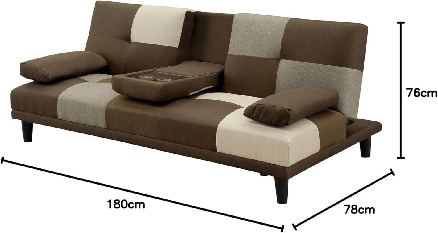 ソファベッド シングルベッド ダークブラウン ソファベッド シングル