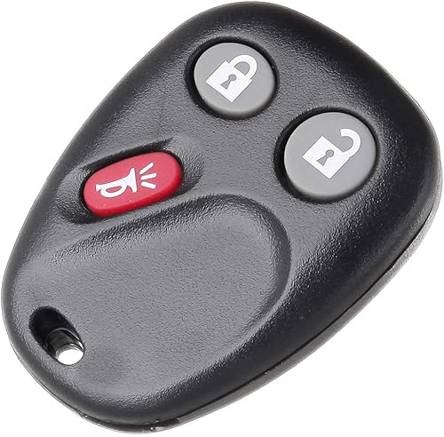 Miniatura 4 de SCITOO Opción de entrada sin llave con repuesto de carcasa sin llave para 3 botones 2003-2007 para Cadillac para Chevy para GMC para Hummer para