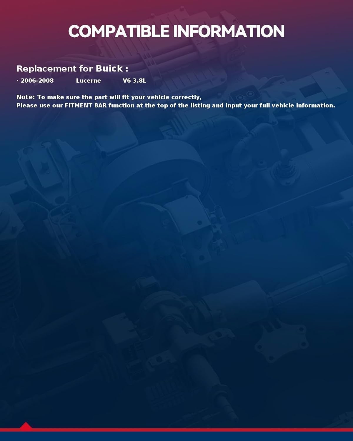 KAX Alternator Fit for Lucerne 2006 2007 2008 3.8L High Amp Alternators for 11180N 12V 140Amp CW S6 6-Groove Pulley,140 amp,11180N Automotive Replacement Alternators