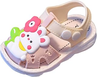 Generisch Sandalias de verano para bebé y niña, antideslizantes, suela suave, sandalias para aprender a andar, zapatillas deportivas ligeras y planas, sandalias de playa para exteriores
