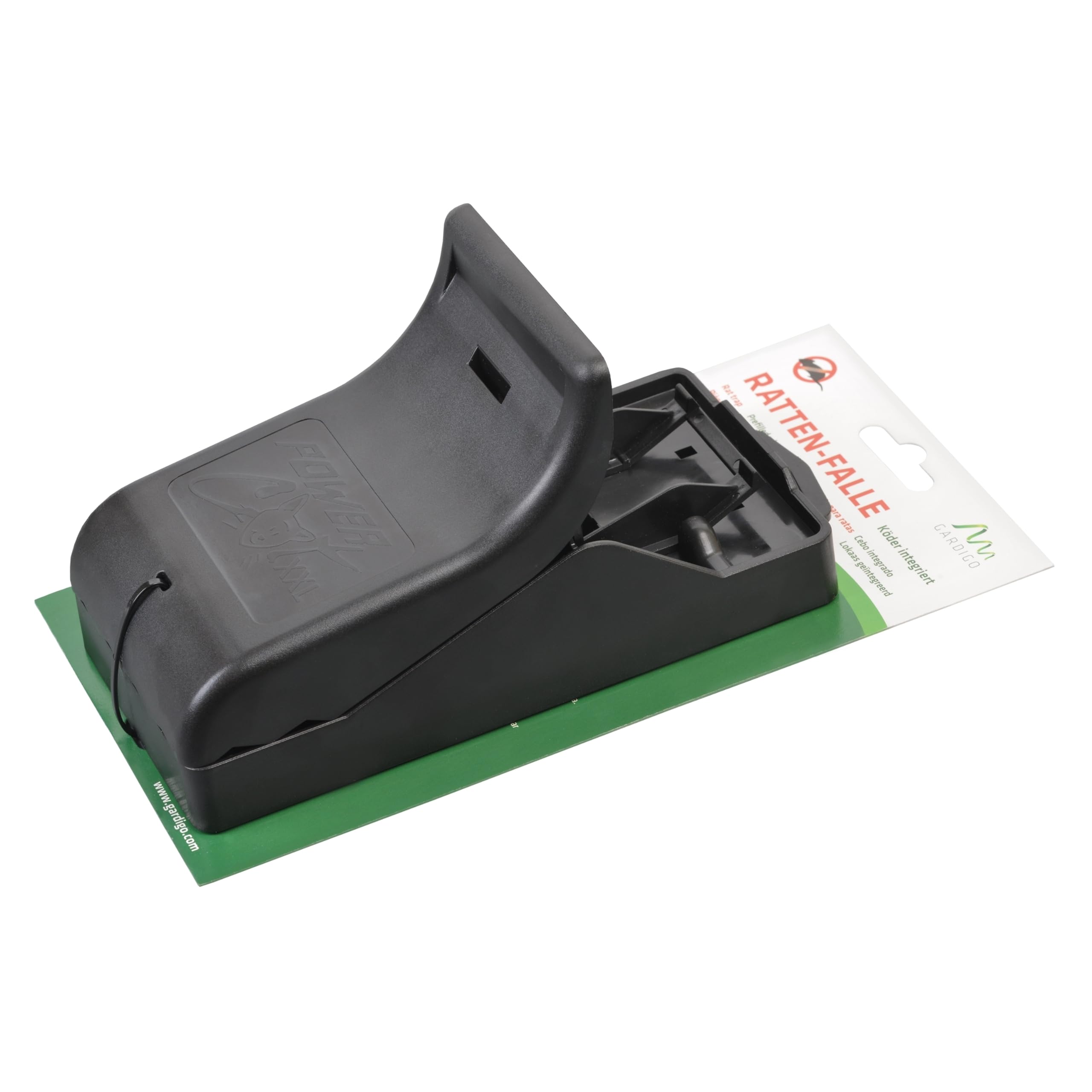 acquaverde Rat Box Trappola per Topi a T Dispenser Stazione di Sicurezza a Tunnel per Esche Topicida (Plastica, 10, unità