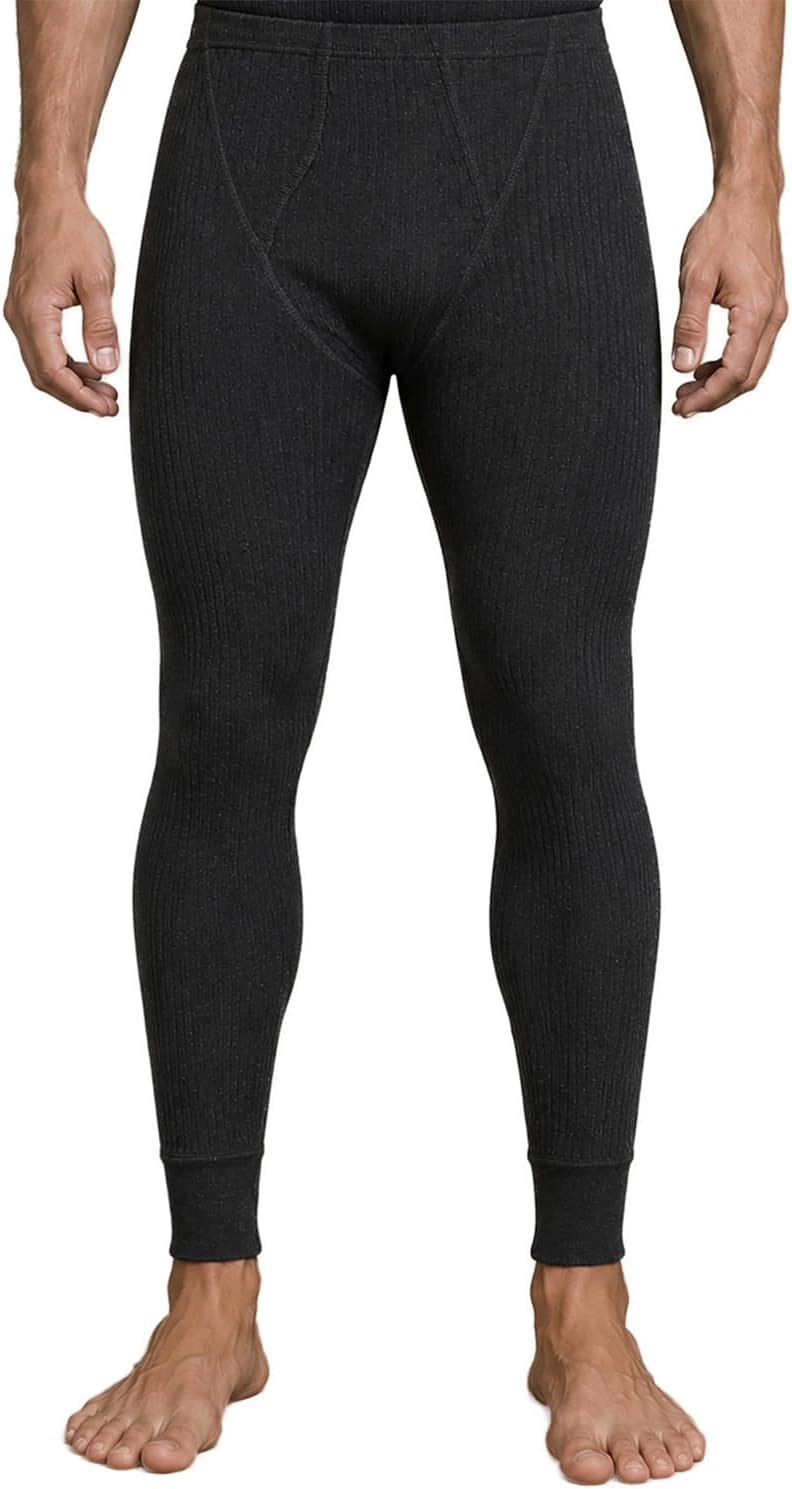 Van Heusen Men's Slim Plain Thermal Bottom