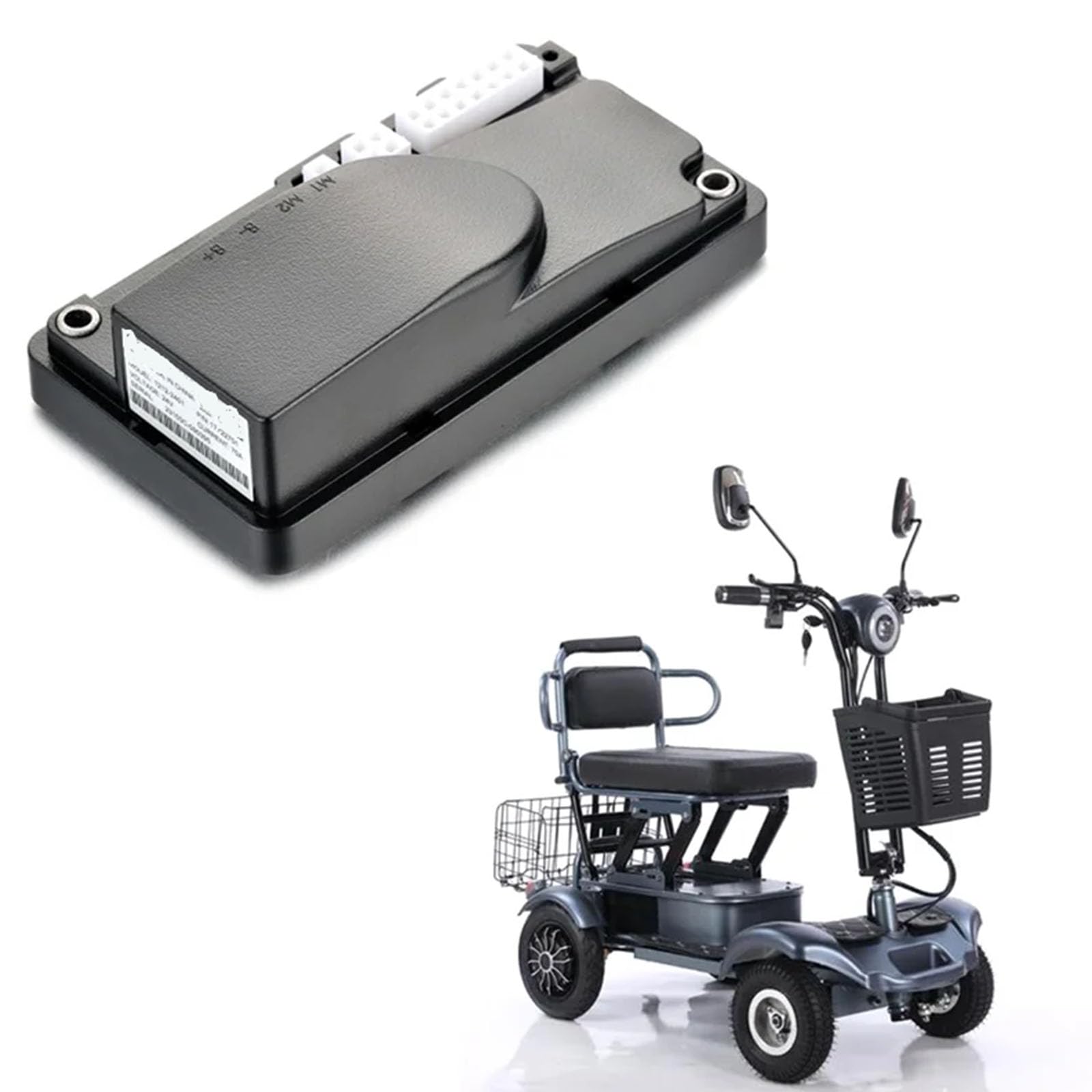 Hocheffizienter Controller 1212-2401, der Fahrerlebnis mit reibungsloser Steuerung für Golfwagen, Gabelstapler, Elektromobile und Effiziente Motorsteuerung verbessert