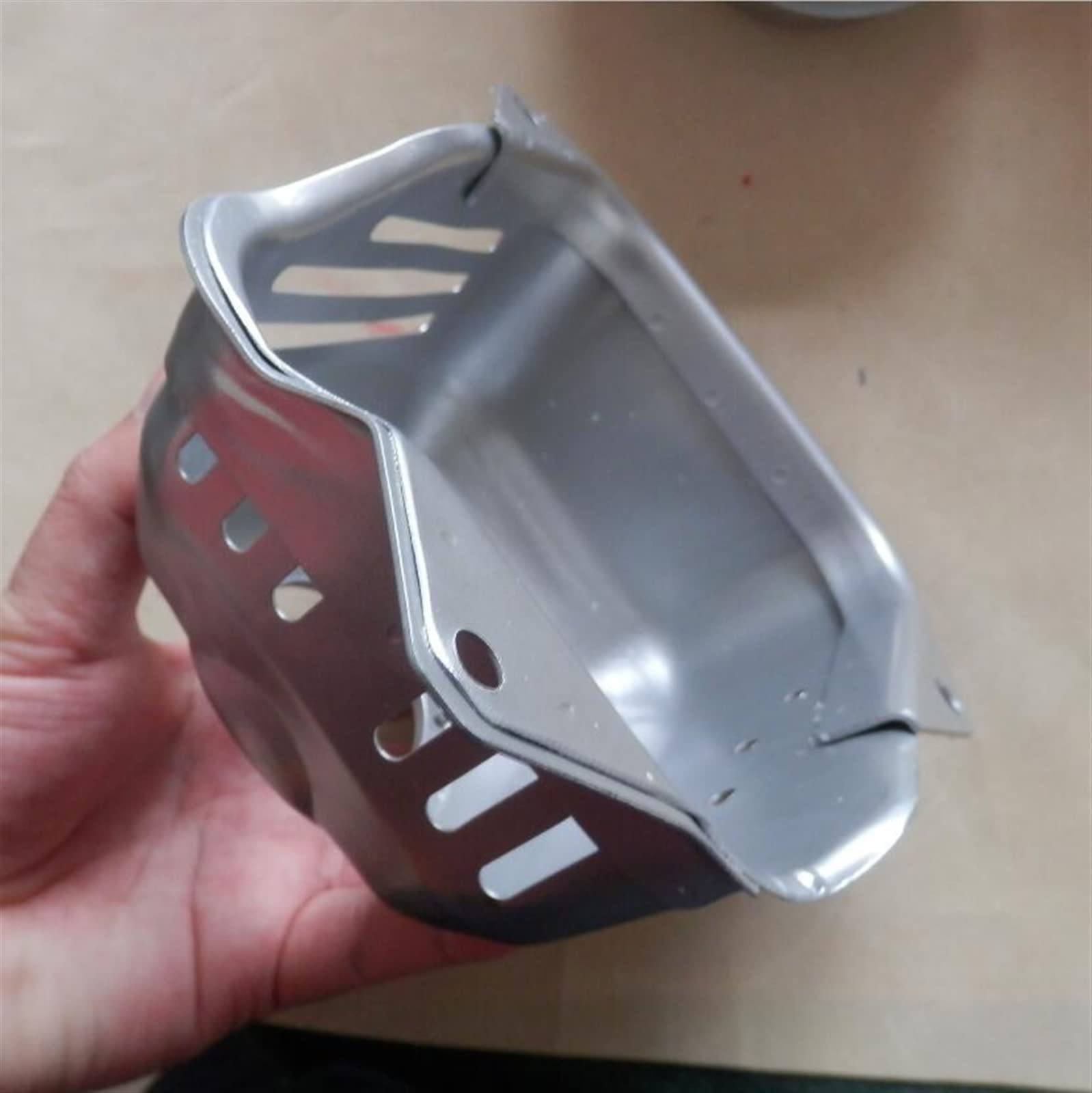 IWBR GCV160 SILENCIADOR DE ESCAPE/CONJUNTO DE CUBIERTA SE ADAPTA A GCV135 GC135 GC160 PROTECTOR RAMMER SILENCIADOR CUBIERTA TAMPER HEAT HIELD ASSY (Color : MUFFLER AND COVER)