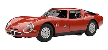 に*ー様 アルファロメオ　TZ2 1965 オートアート　1／18 1/18 AUTOart 1965 Alfa Romeo TZ2 (Red) Car Model