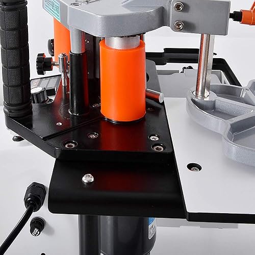 Miniatura 6 de CGOLDENWALL Máquina de bandas de borde manual para carpintería portátil encoladora de cantos con pegamento de doble cara 6.6-19.7 ftmin 110V220V