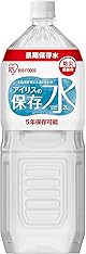 アイリスオーヤマ 保存水 2L ×6本 5年 (製造から) 長期保存水 防災備蓄用 非常食 防災 非常用 災害時対策 2リットル