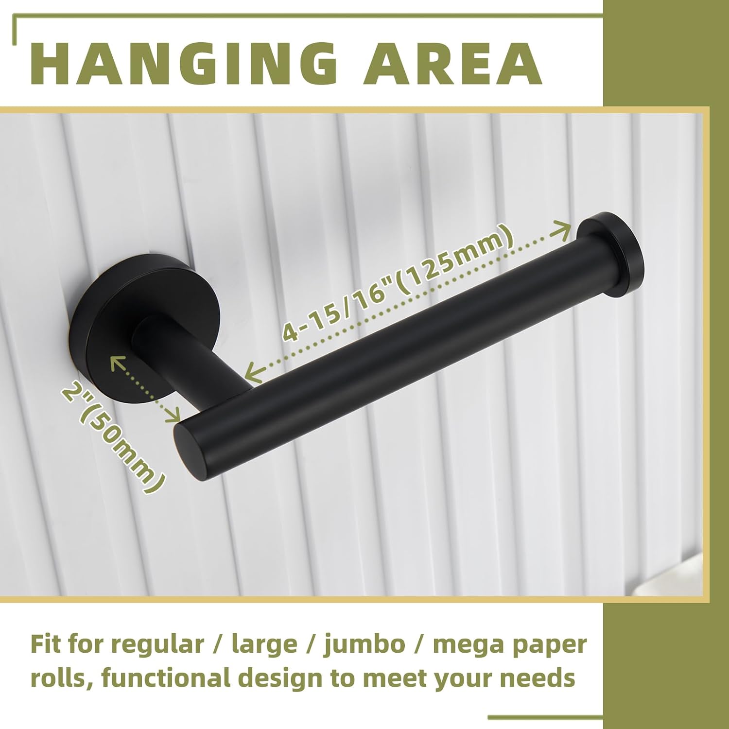 APLusee Matte Black Stainless Steel Bath Robe Towel Hook 4 Pack, 2 Pieces Bath Accessories Set Bundle, Wall Mount