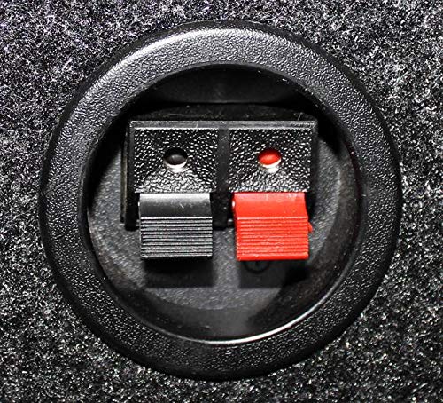 Q Power Qsmbass12 Dual 12" Inch Sealed Angled Subwoofer Sub Box Speaker Enclosure #TOP4