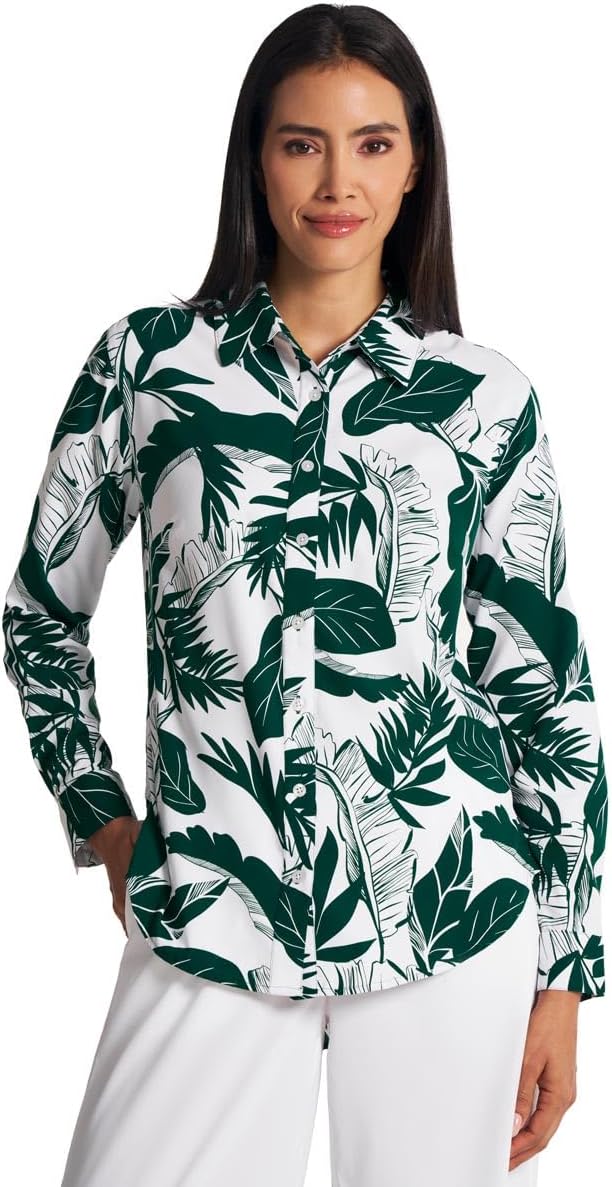 Women's Long Sleeve Shirt - UPF 50+ Sun Protection - Rhodes