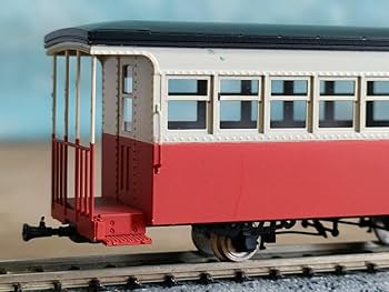 Amazon.co.jp: ワールド工芸 尾小屋鉄道 ハフ1 二軸客車 1/87