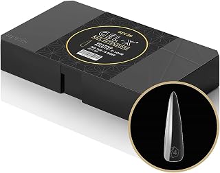 Aprés Gel-X® Sculpted Stiletto Extra Long Tip Box | 500pc Gel-X Tips, 11 Sizes 00-9, Premium Quality