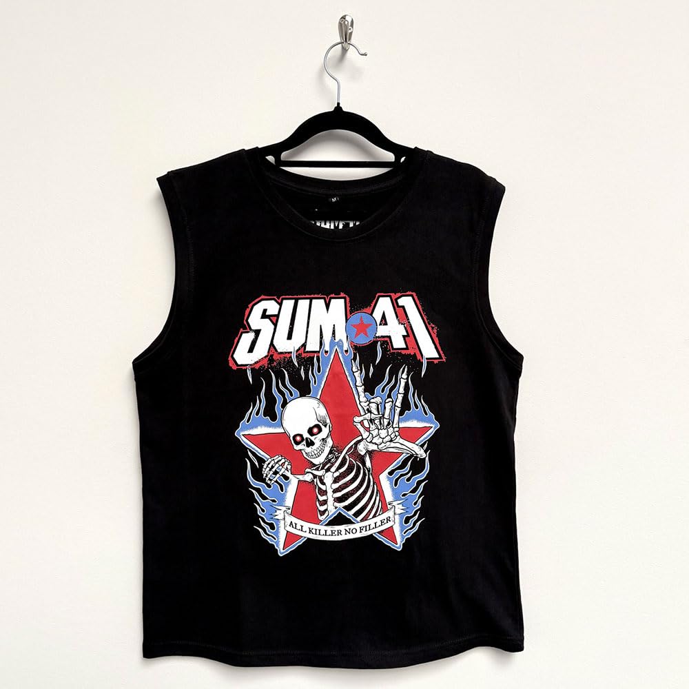 Sum 41 All Killer No Filler Skeleton Tank Top