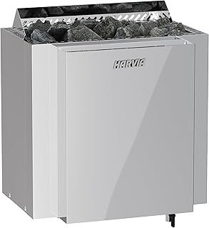 Harvia Qubic Combi BQ60S Steel 6 kW Saunaofen mit Verdampfer Verdampferofen