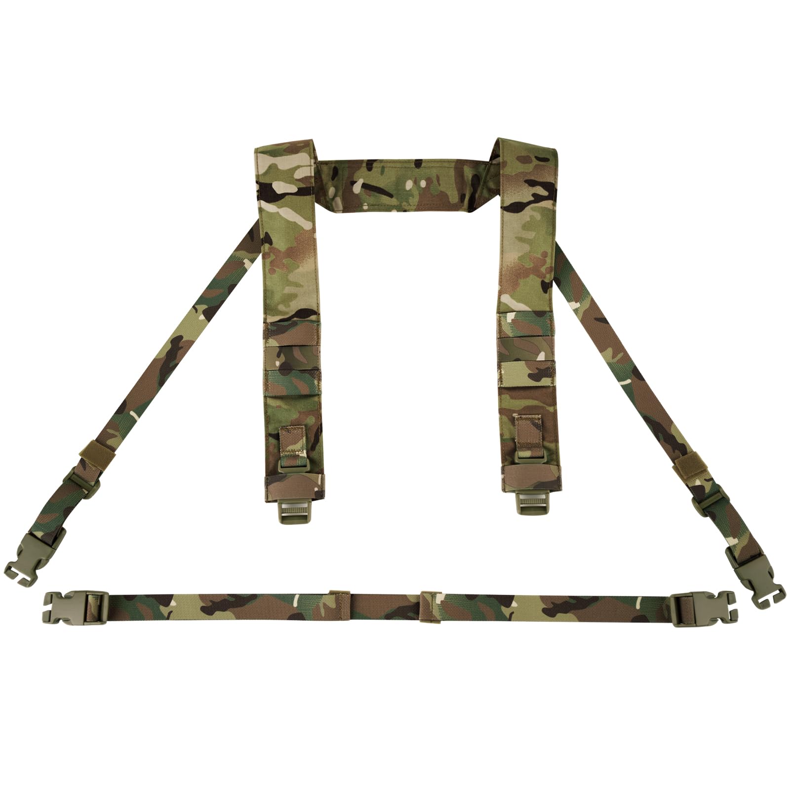 KRYDEX GEAR Harnais tactique Fat Strap épaule et sangle arrière pour MK3 MK4 D3CRM Chest Rig