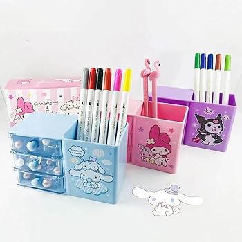 Amazon｜クロミ マイメロディ シナモロール デスクトップ収納