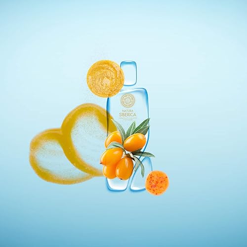 Miniatura 4 de Mascarilla capilar de espino amarillo para cabello seco y normal, 10.1 fl oz (Natura Siberica)