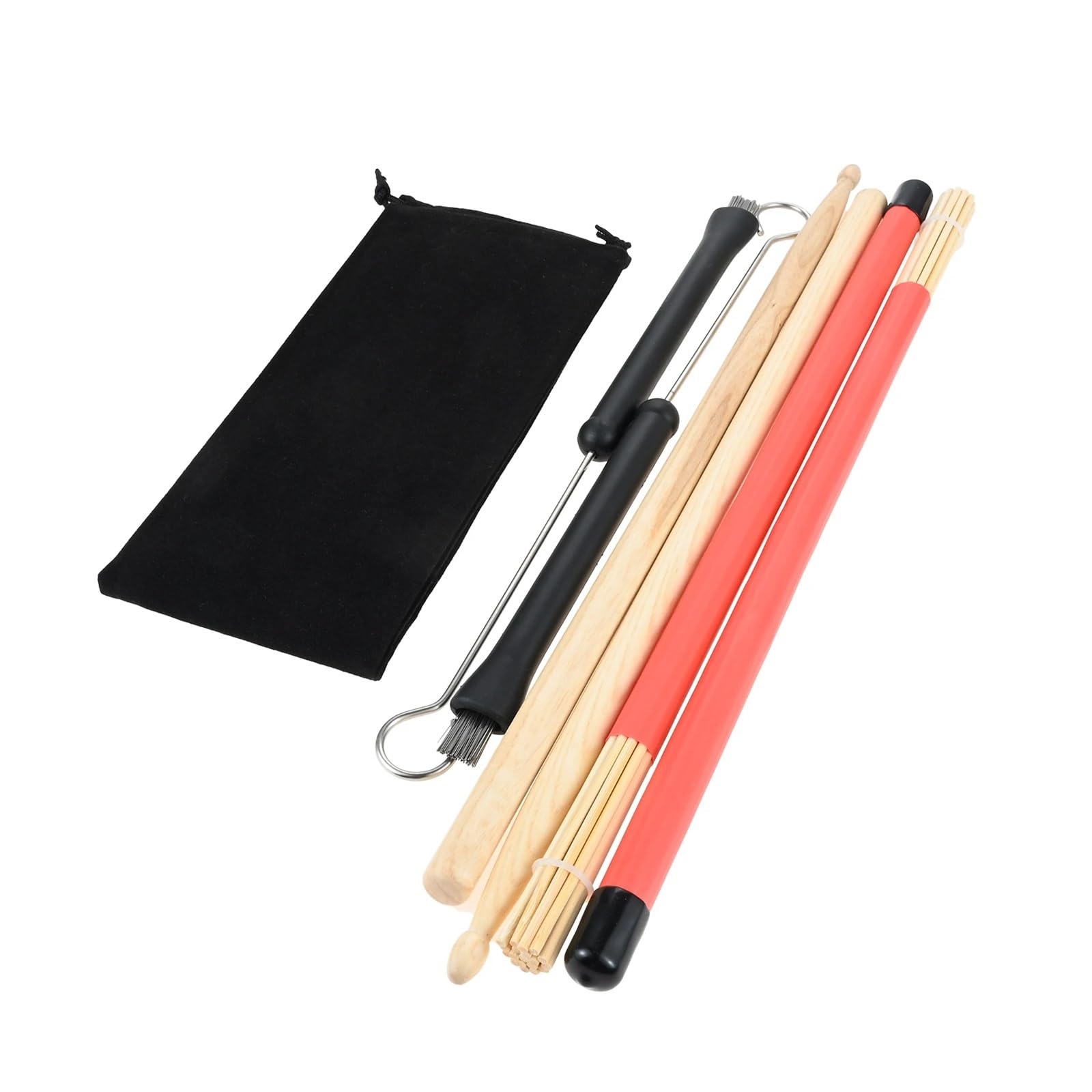 Jeu De Brosses For Baguettes De Tambour, Fil Machine En Érable 5A