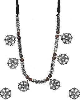 VOYLLA Nrityotsava Ketaki Sarafa Necklace Set For Women, Necklace Set For Women, Womens Gift, Gift For Her
