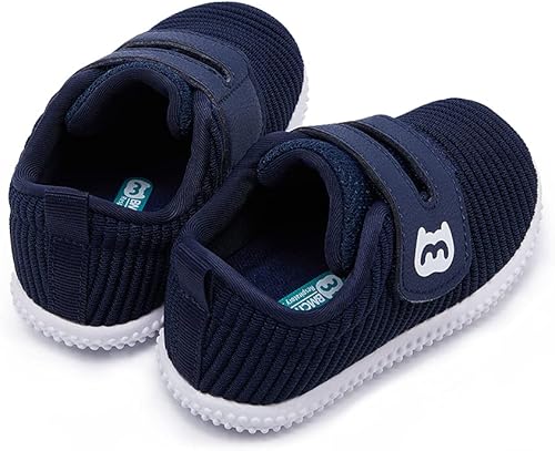 Vista 6 de Tenis antideslizantes para los primeros pasos, bebés, niños y niñas de 6, 9, 12, 18 y 24 meses