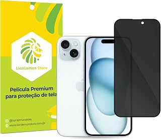 Película de Privacidade Ultrashield LionLemon para iPhone 15