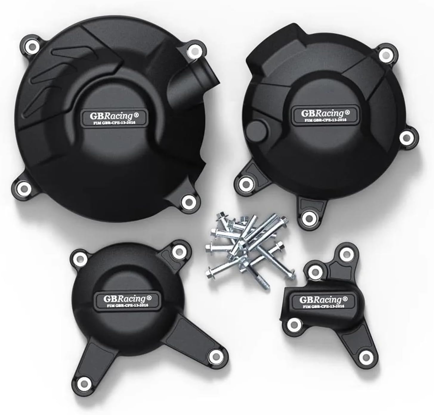 Engine Timing Part Covers for Yamaha MT-09 FZ-09 Tracer Scrambler 2014-2020 XSR900 2015-2020 Motorcycle Alternator Guard Sets Engine Guards Starter Cover (Color : One Set), Tanchang8