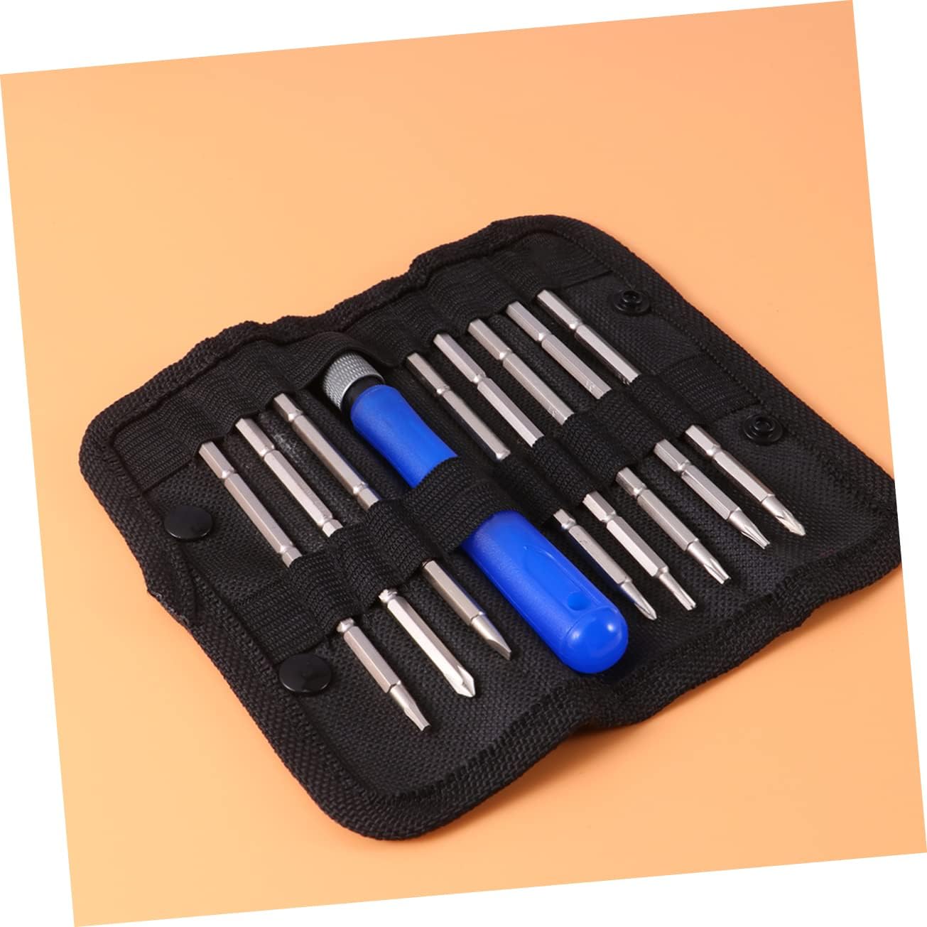 WOONEKY 9-in-1 Screwdriver Set for Phone and Computer Repair Magnetic Opening Tools Kit Precision Screwdrivers Mobile Device Disassemble Tool Kit