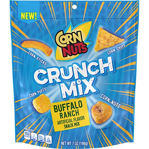 Corn Nuts Crunch Mix Buffalo Ranch Snack Mix, 7 oz. Bag (Pack of 8)