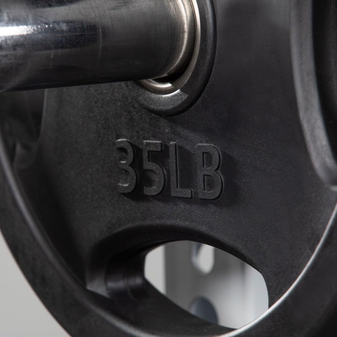 Titan Fitness Grip Plates, Cast Iron and Rubber Coating