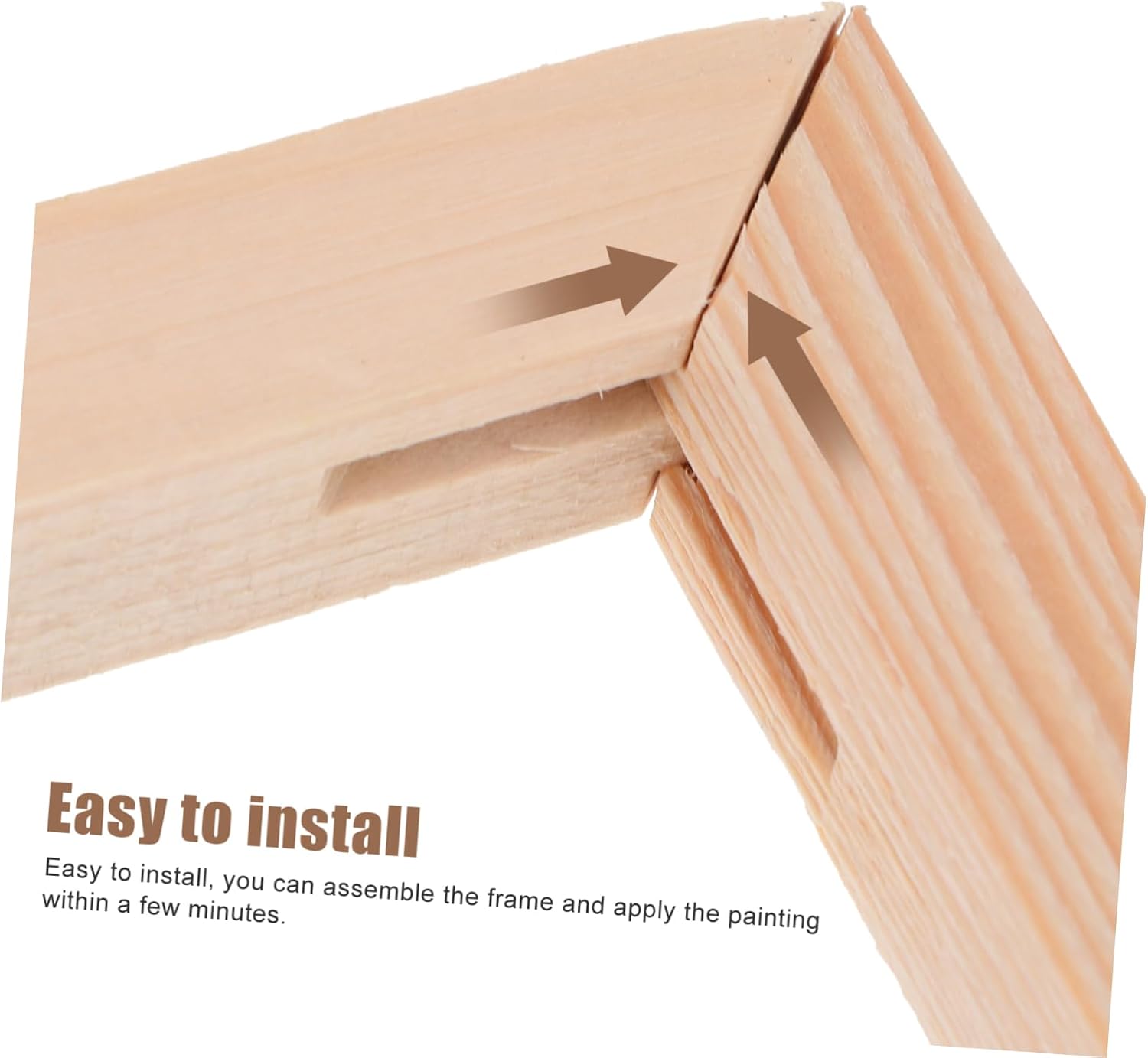 DIY Canvas Stretcher Wood Frame Set for Painting 30x40cm