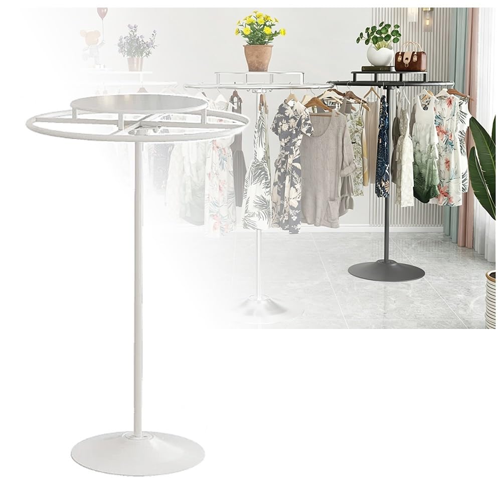exproyzk Freestanding Garment Rack, Commercial Display Hanger