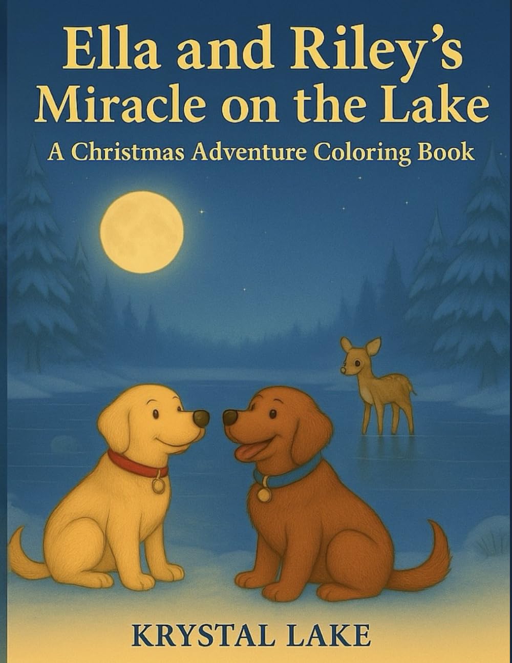 Ella and Riley’s Miracle on the Lake: A Christmas Adventure Coloring Book (Ella and Riley Explore the Outdoors)
