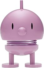 Hoptimist Bumble Bobble Figure & Lucky Charm, Scandinavian Decorative Figures for Living Room, Desk, Office, Office Decoration & Funny Small Gifts, 4.5 x 5.8 x 7.6 cm, Small, Lavender