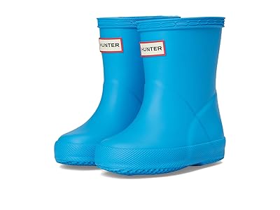 Hunter Kids First Classic Boots (Toddler/Little Kid) Kids Shoes Medium Blue : 1 Little Kid M, Synthetic