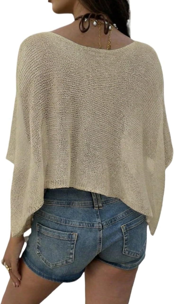 Women's Loose Sexy, Asymmetrical Hem, For Beach Summer cover ups for swimwear