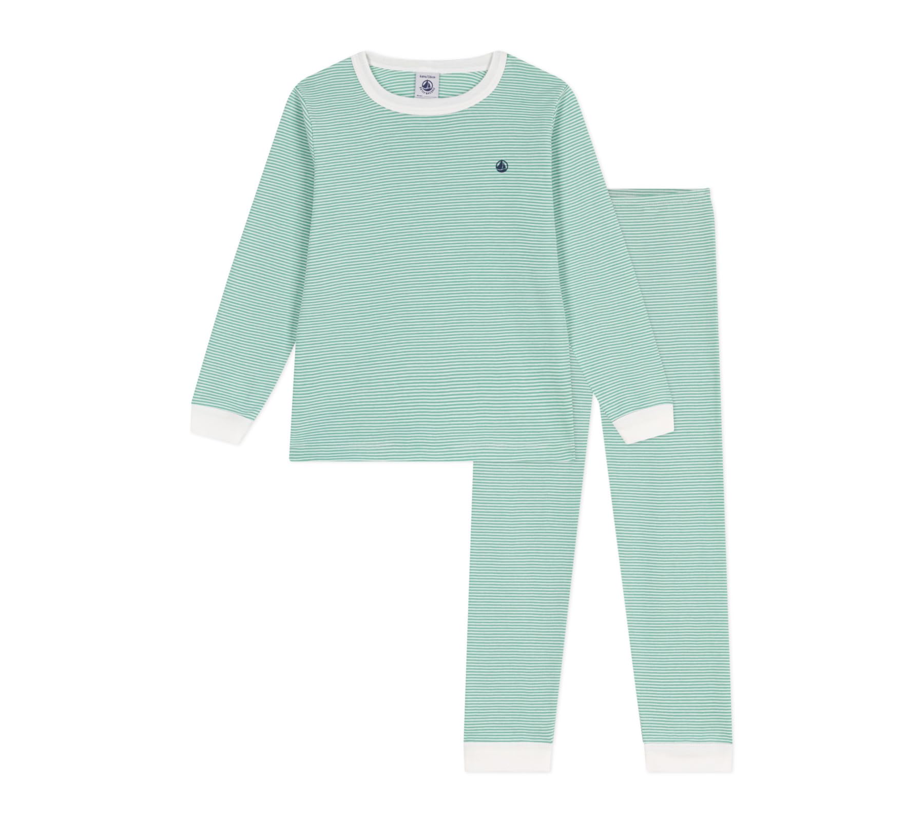 Petit Bateau Mädchen Schlafstrampler
