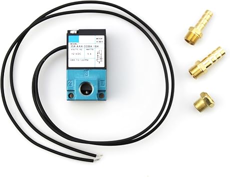 Electronic Boost Controller, 3 Port Boost Control Solenoid Valve DC 12V 5.4W 35A-ACA-DDAA-1BA 35A-ACA-DDBA-1BA 35A-ACA-DDFA-1BA