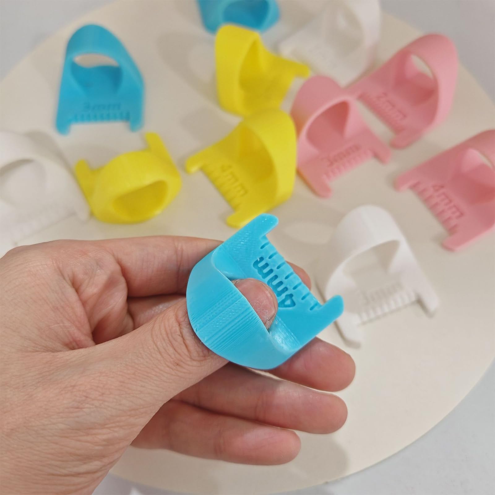 Righello Multiuso per Quilting, Dita, Patchwork, ausilio per Cucire, Strumento di misurazione per Cucire
