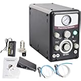 UIBAO Pneumatic Jewelry Engraver Machine,Double-Head Impact Graver,400-800PRM Electric Multi-Function Engraving Tool,60PSI Adjustable Air Pressure,for Jewelry Crafts and Wrought Iron,220V