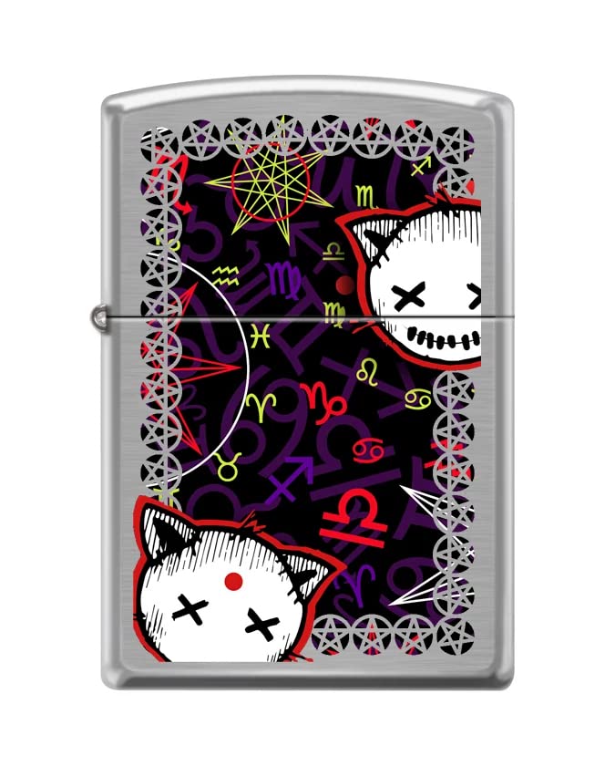 Encendedor Zippo Windproof Diseño Astrológico Z5413