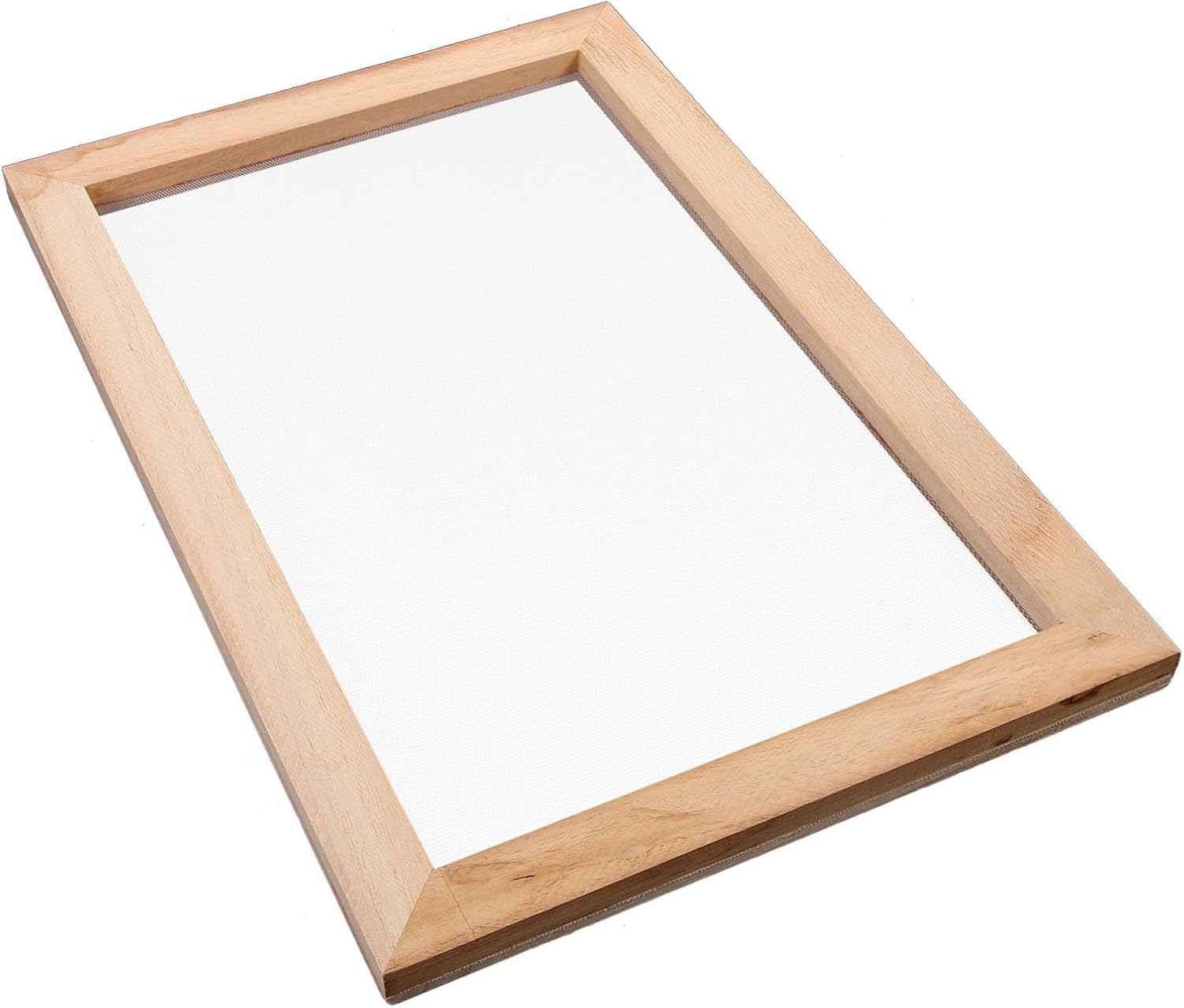 TEHAUX DIY Paper Making Frame Kit Wooden Papermaking Screen for Boy Girl Eco-Friendly Craft Tool with Pulp Educational Art Activity for Boy Girl