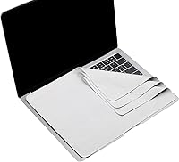 Vista 9 de Paquete de 2 paños de limpieza de microfibra para pantalla de MacBook Air/MacBook Pro de 15" y 16", protección contra marcas de teclado en pantalla