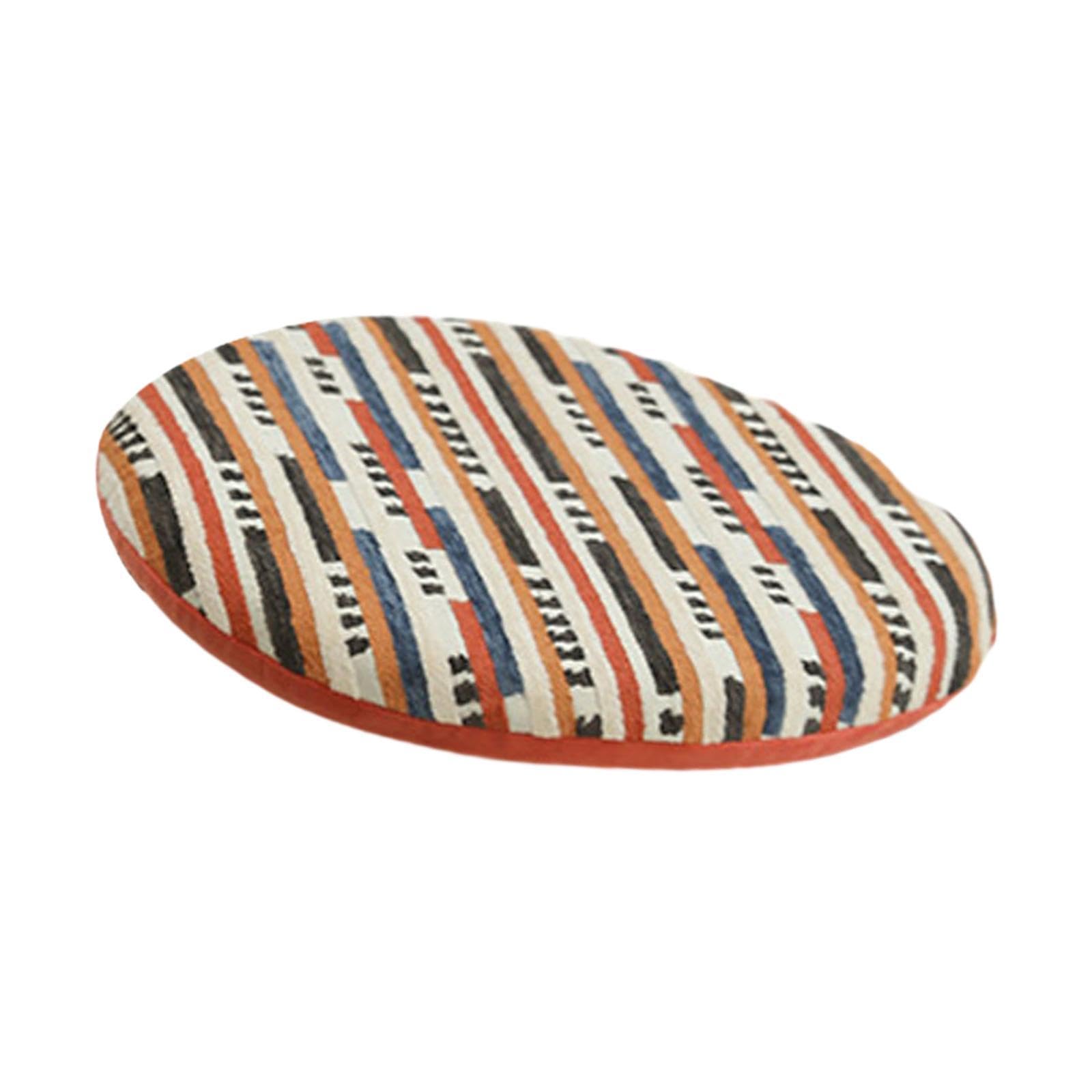 Floor Cushion Decoration Floor Pillow Sitting for Living Room Balcony Office Orange-image-6