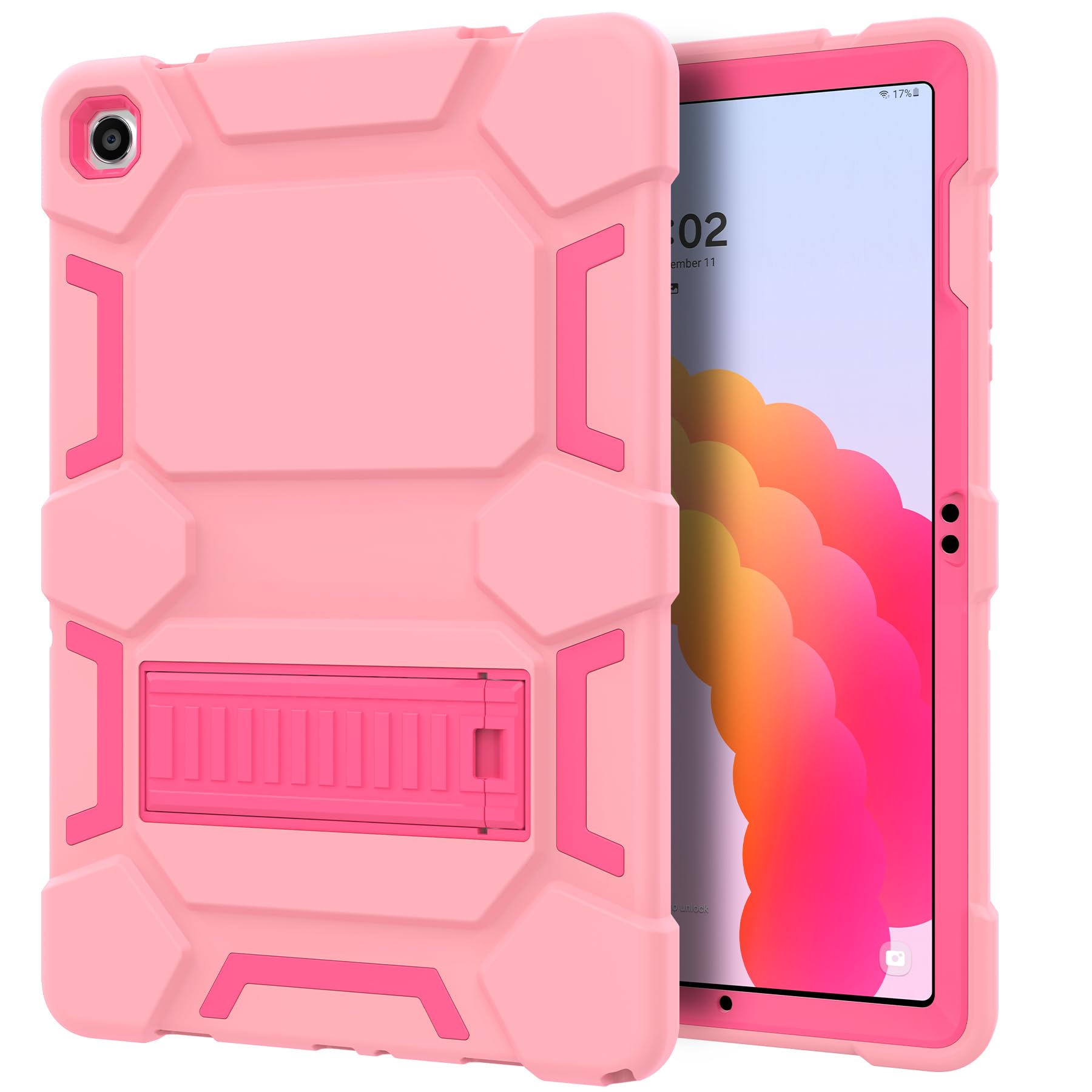 Case for Samsung Galaxy Tab A11+ (2026) / A9+ / A9 Plus 11", Heavy Duty Shockproof Rugged Protective Case with Kickstand for Galaxy Tab A11+ / A9+