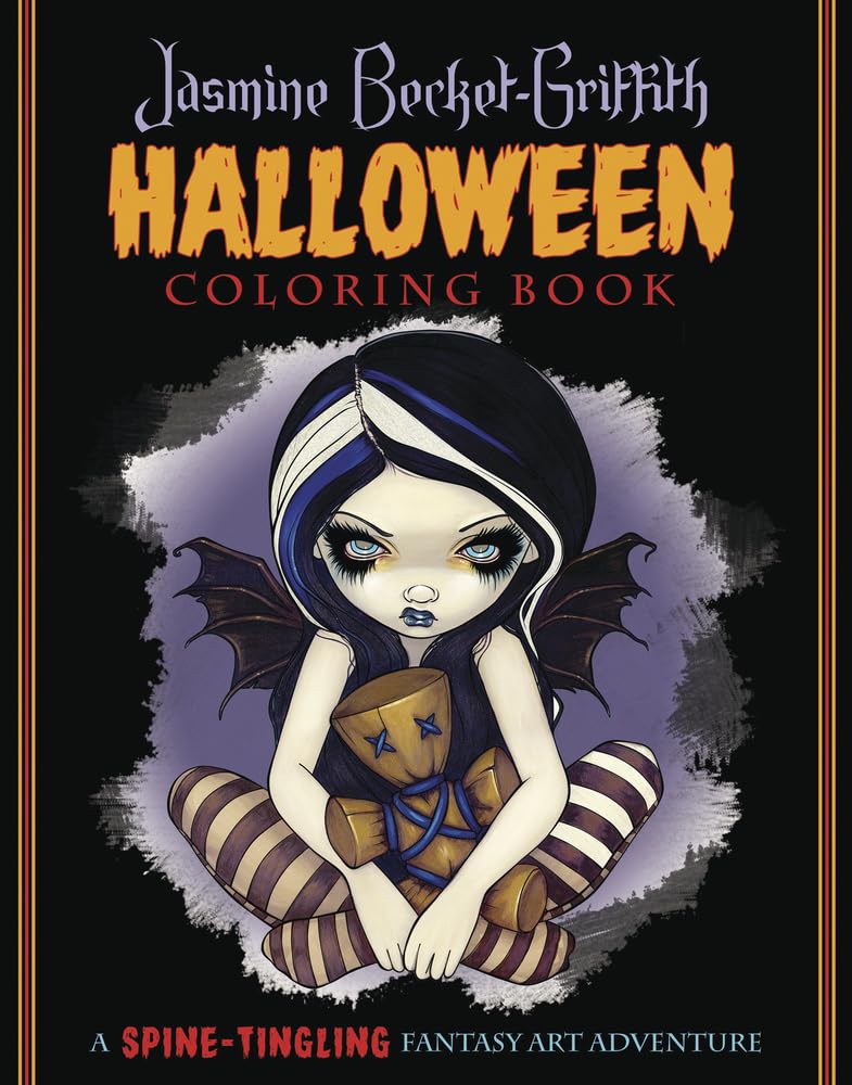 Jasmine Becket Griffith Halloween Coloring Book
