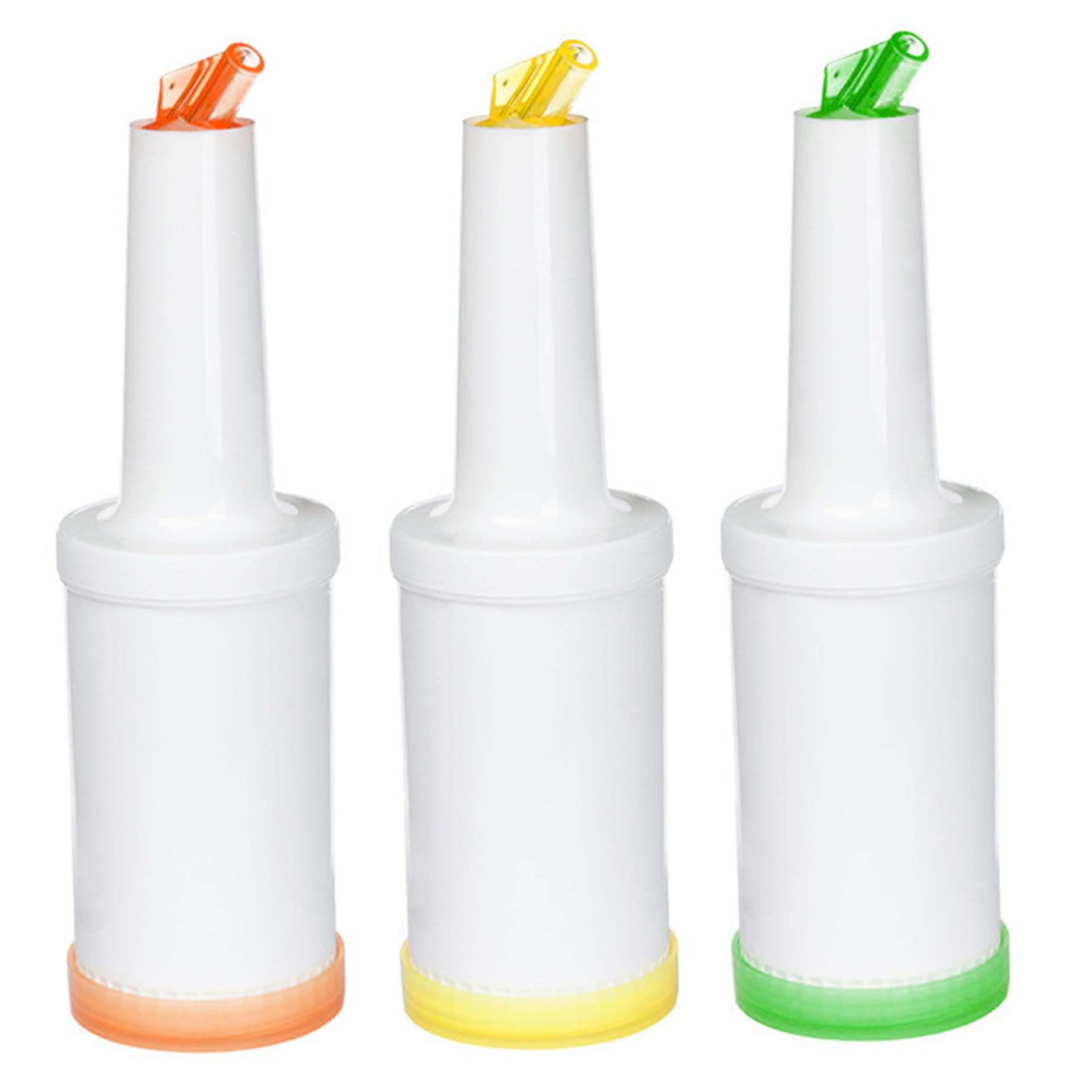 Bouteilles pour jus de bar 3 pièces pour éviter les coulures et ranger vos alcools