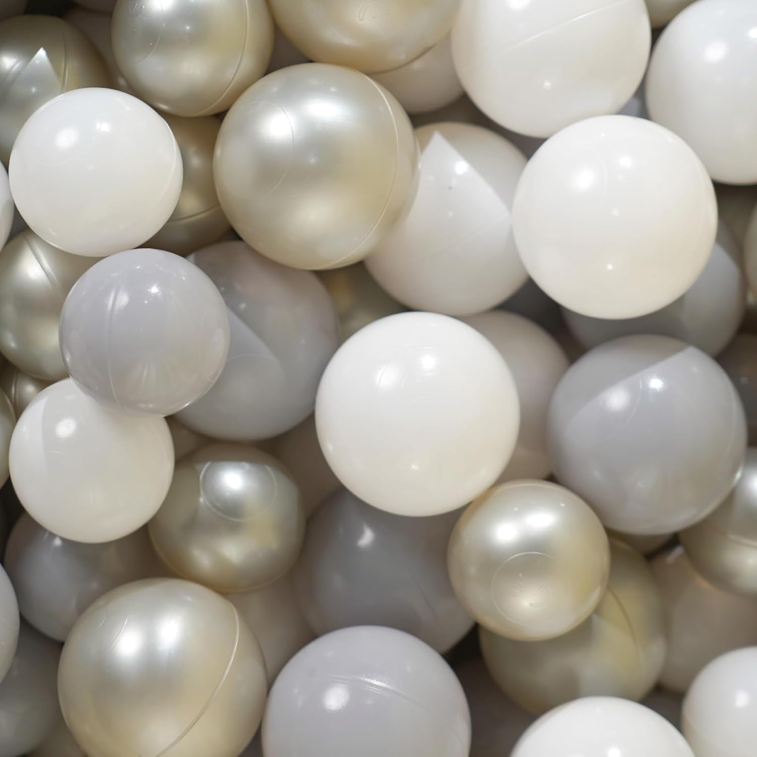 GOGOSO Ball Pit Balls for Toddlers 1-3, Pack of 50pcs Phthalate Free BPA Free Non-Toxic 2.75-Inch Crush Proof Play Balls