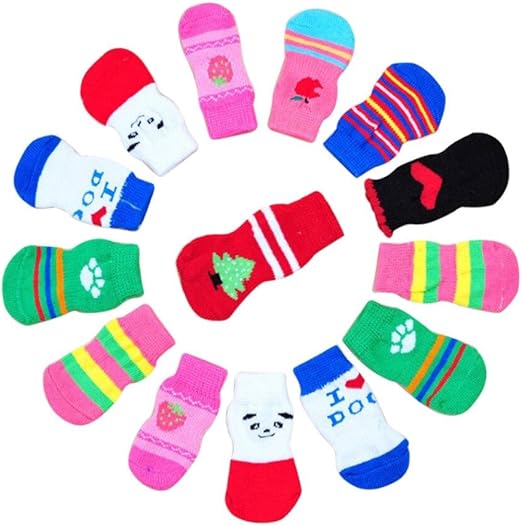 Howstar Puppy Socks, Cute Pet Socks Dog Keep Warm Apparel