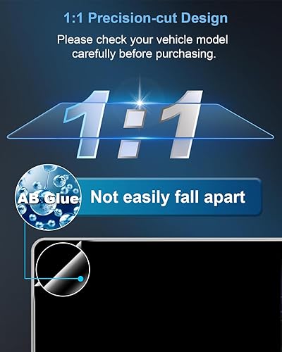 Miniatura 7 de Protector de pantalla de coche de 10.2 pulgadas, suave como la seda para Chevy Tahoe Suburban y GMC Yukon 2024-2021, accesorios de navegación GPS,